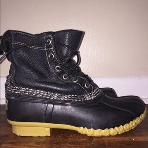 *Rare* Black L.L. Bean Boots size 8 women’s